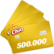 500.000 Ft Chio kártya